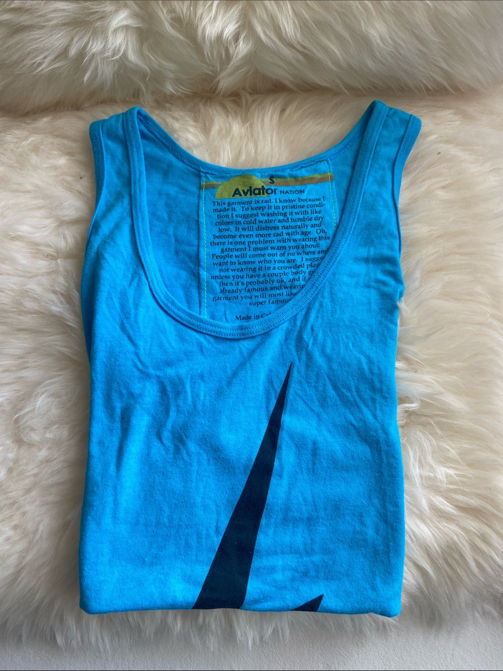 ⚡️ Aviator Nation Bolt tank Small